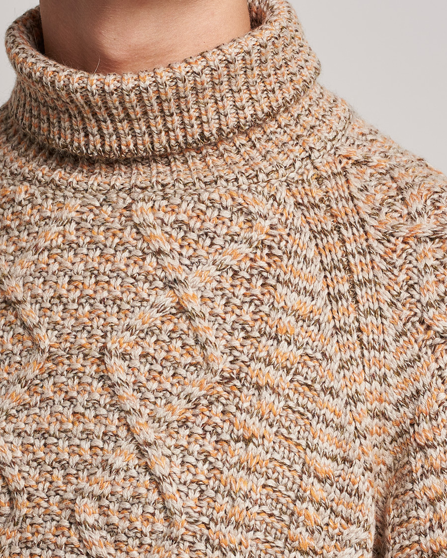 Herre | Gensere | Snow Peak | Alpaca Mix Turtleneck Ecru