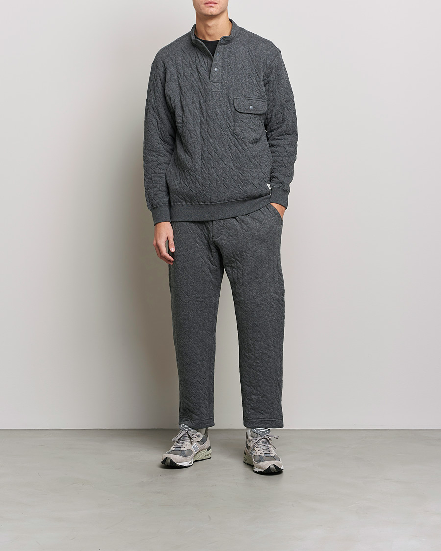 Herre | Gensere | Snow Peak | Natural Warm Stretch Pullover Medium Grey