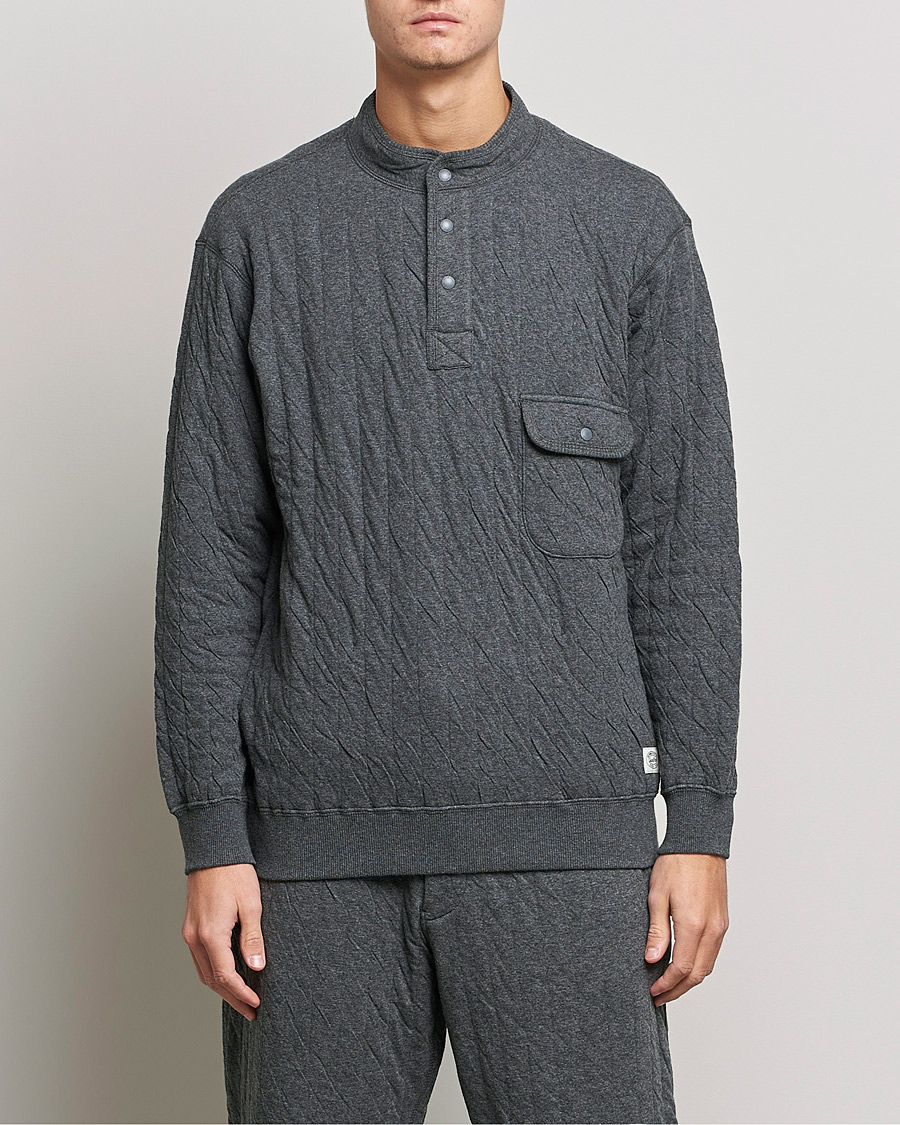Herre | Gensere | Snow Peak | Natural Warm Stretch Pullover Medium Grey