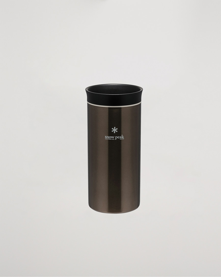 Herre | Japanese Department | Snow Peak | Kanpai Thermal Bottle Dark Silver