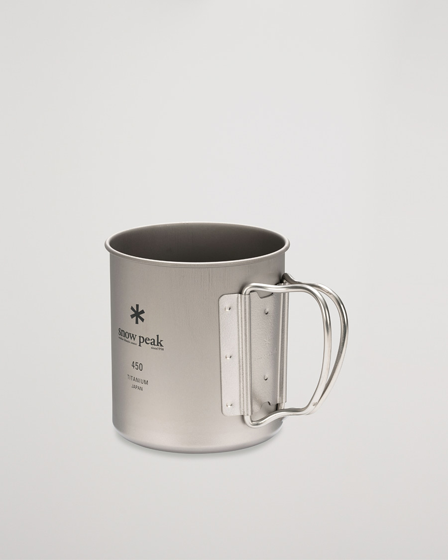 Herre | Outdoor living | Snow Peak | Single Wall Mug 450 Titanium