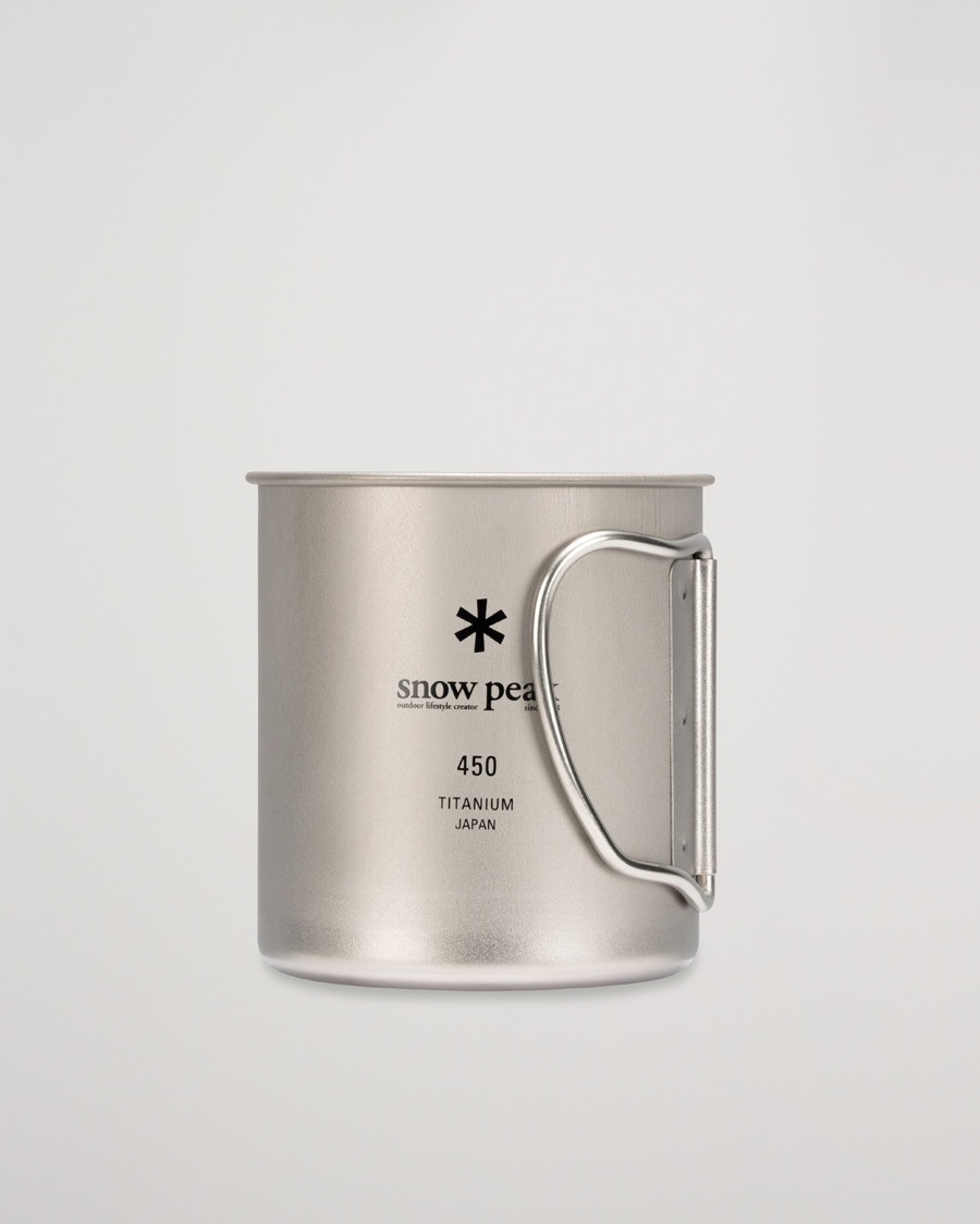 Herre | Outdoor living | Snow Peak | Single Wall Mug 450 Titanium