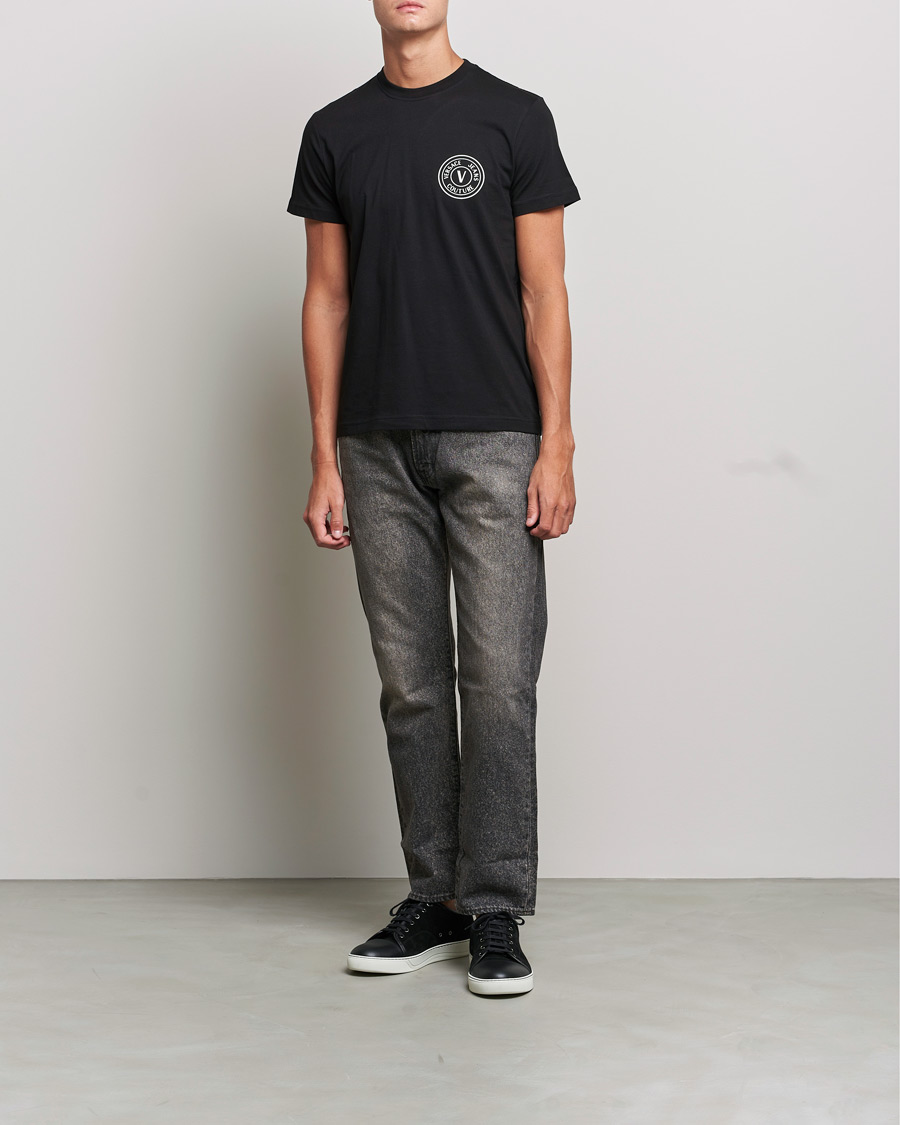 Herre |  | Versace Jeans Couture | V Emblem T-Shirt Black