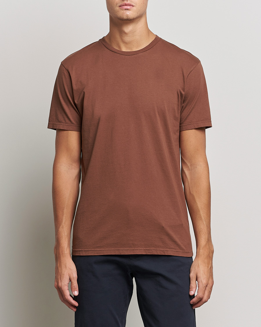 Herre | Klær | Colorful Standard | Classic Organic T-Shirt Cinnamon Brown