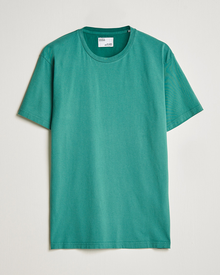 Herre | T-Shirts | Colorful Standard | Classic Organic T-Shirt Pine Green