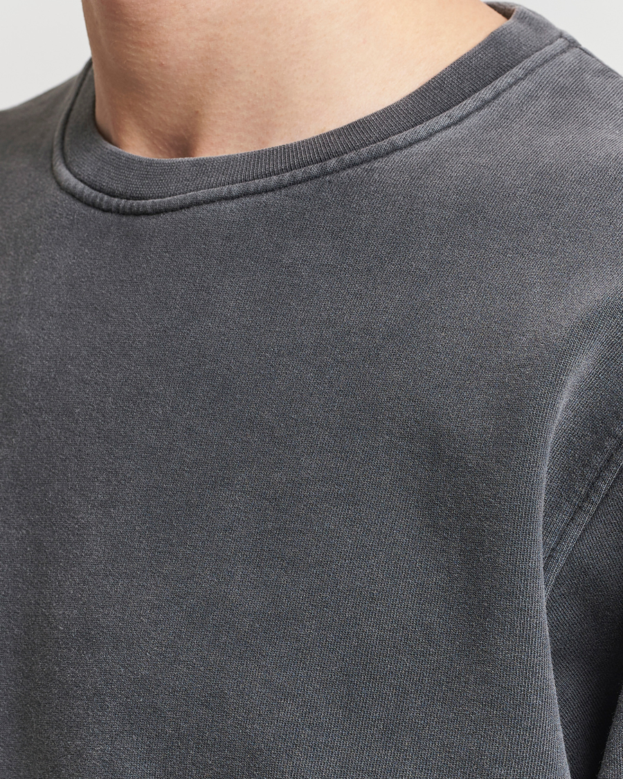 Herre | Gensere | Colorful Standard | Classic Organic Crew Neck Sweat Faded Black