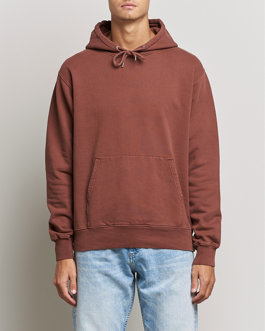 Herre | Gensere | Colorful Standard | Classic Organic Hood Cinnamon Brown