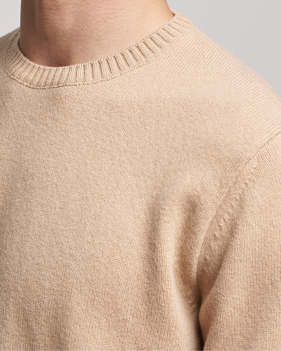 Herre | Gensere | Colorful Standard | Classic Merino Wool Crew Neck Honey Beige
