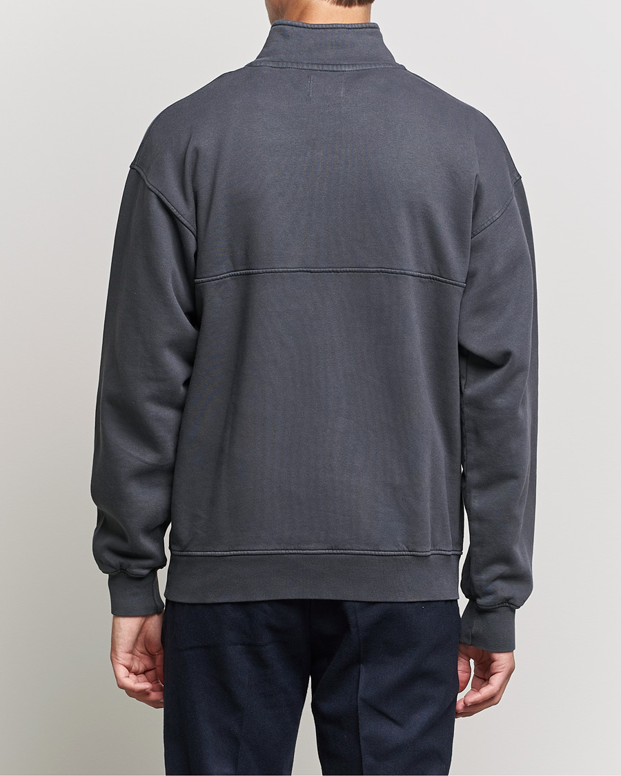 Herre | Gensere | Colorful Standard | Classic Organic Half-Zip Lava Grey