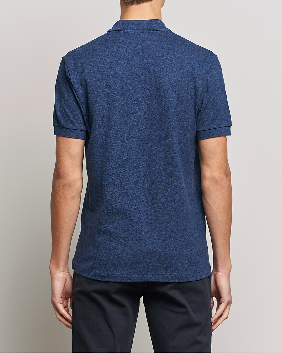 Herre | Pikéer | Lacoste | Original Polo Melange Piké Dark Indigo Blue