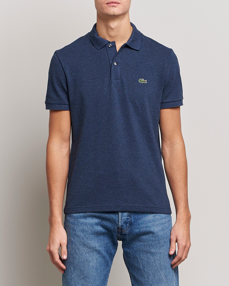 Herre | Pikéer | Lacoste | Slim Fit Polo Piké Dark Indigo Blue