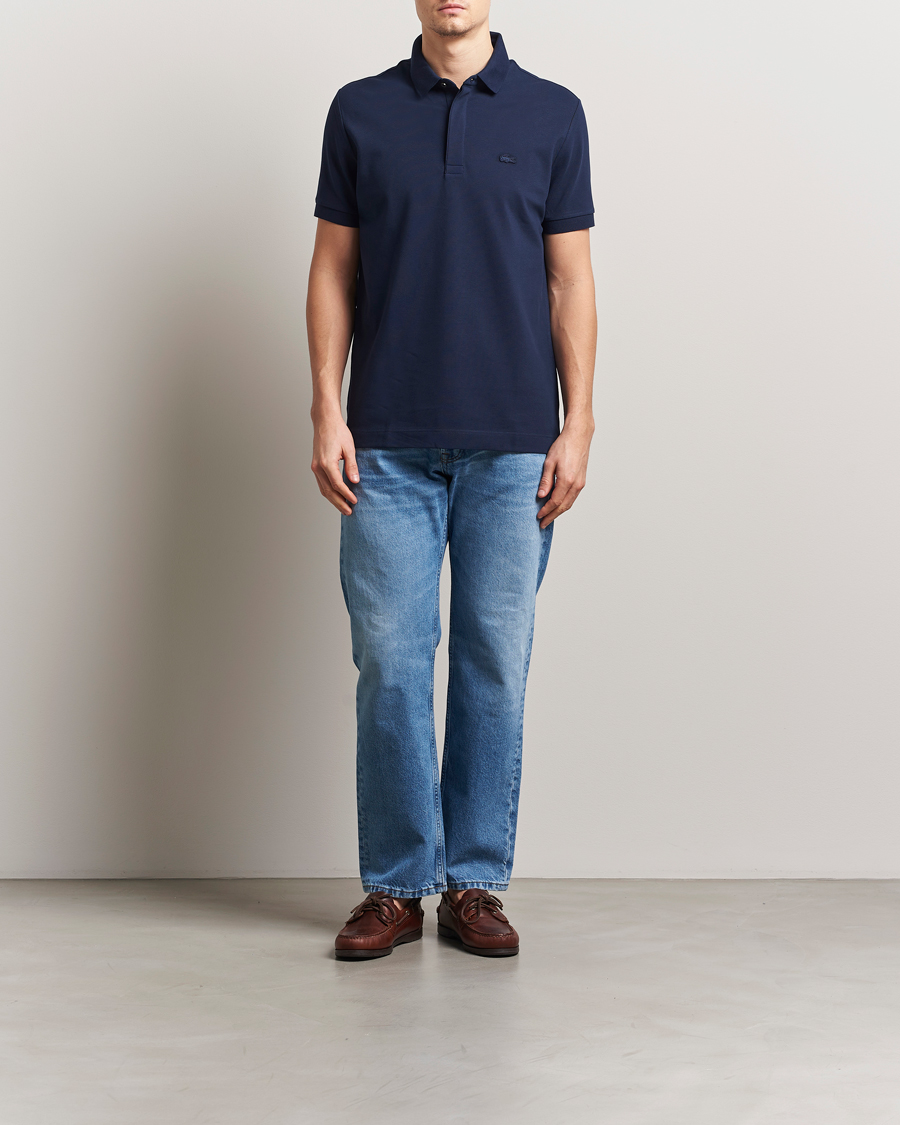 Herre | Pikéer | Lacoste | Paris Polo Piké Navy Blue