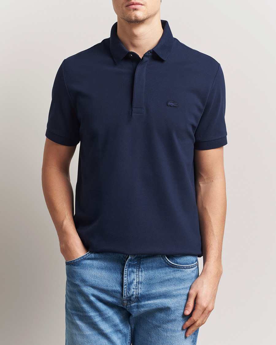Herre | Pikéer | Lacoste | Paris Polo Piké Navy Blue