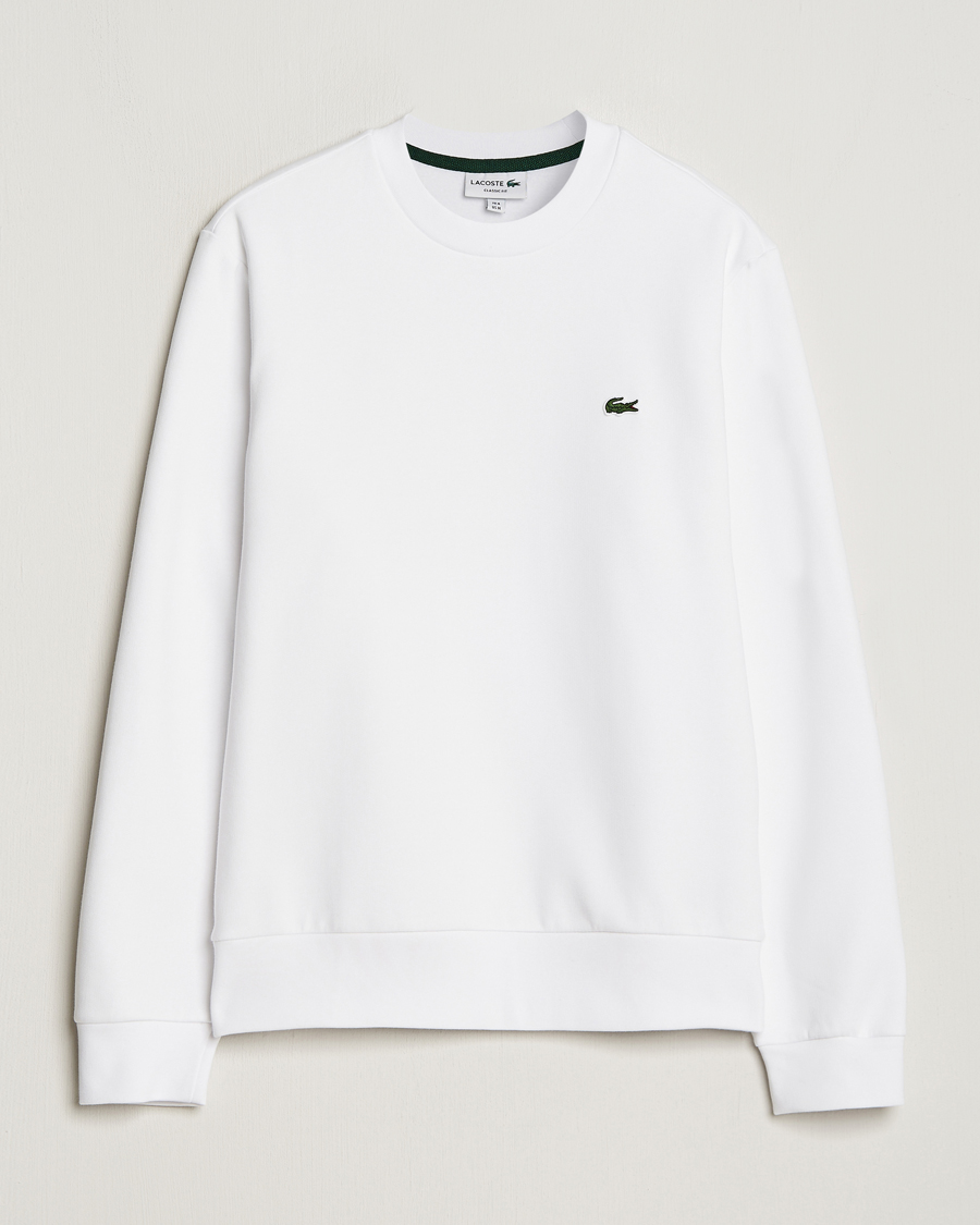 Herre | Gensere | Lacoste | Crew Neck Sweatshirt White