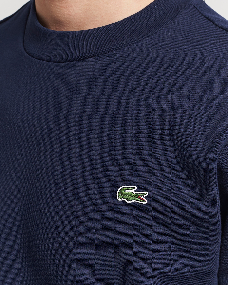 Herre | Gensere | Lacoste | Crew Neck Sweatshirt Navy Blue