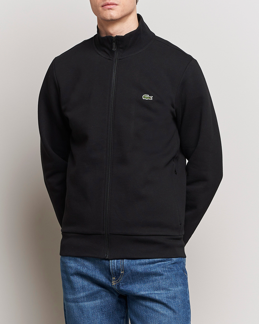 Herre | Zip-gensere | Lacoste | Full Zip Sweater Black