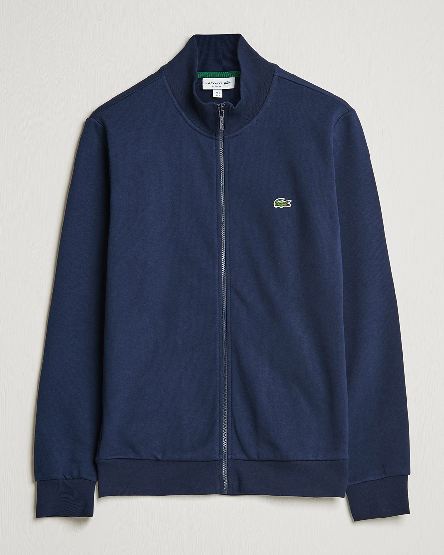Herre | Gensere | Lacoste | Full Zip Sweater Navy