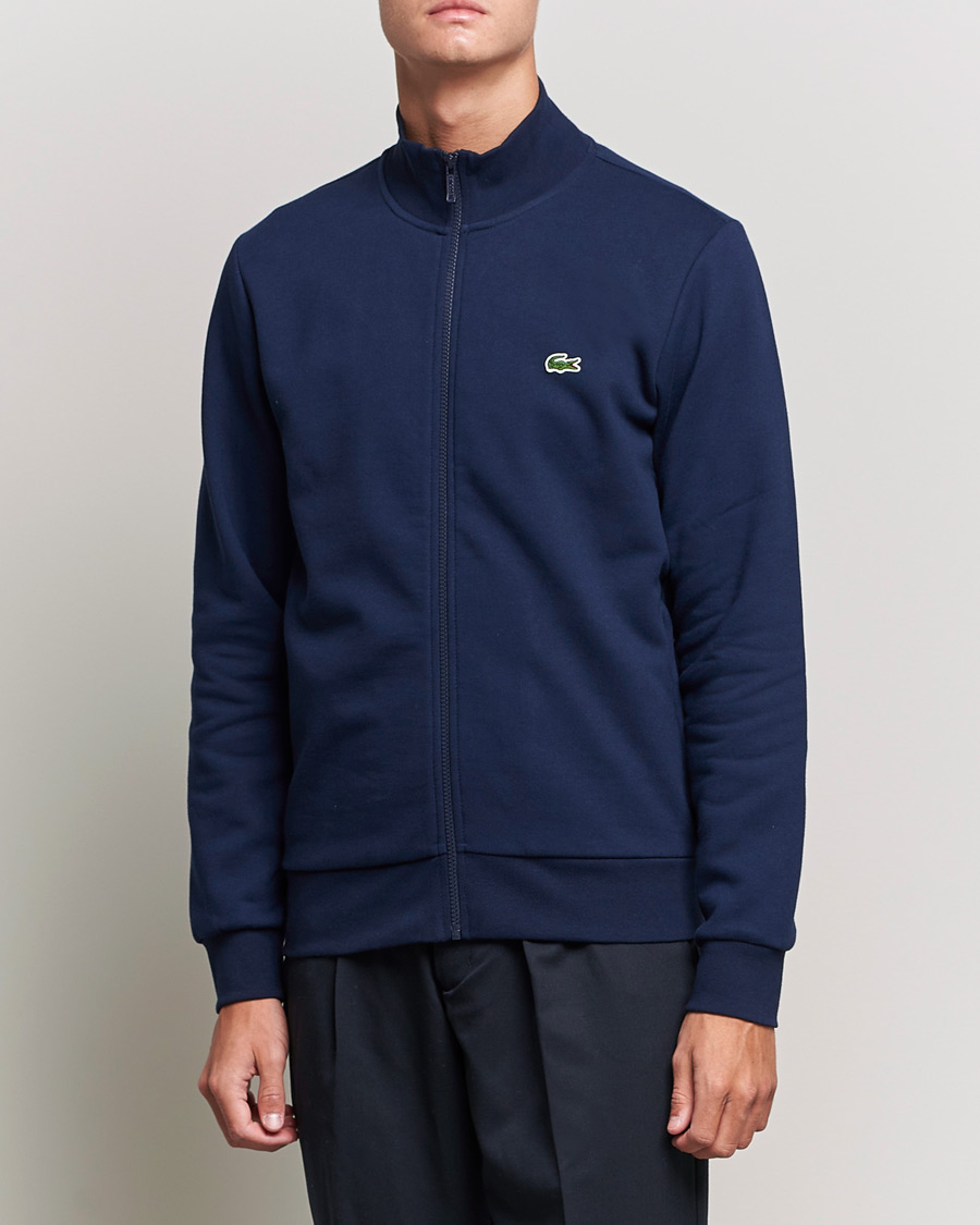 Herr | Full-zip | Lacoste | Full Zip Sweater Navy