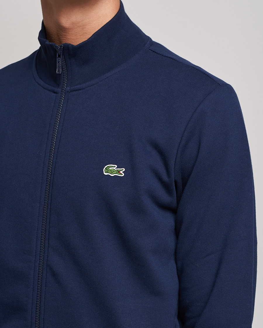 Herre | Gensere | Lacoste | Full Zip Sweater Navy