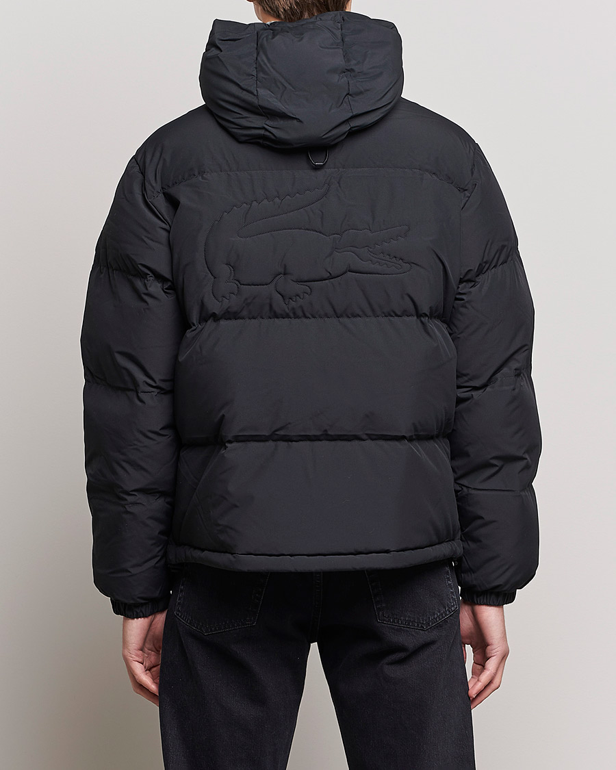 Herre | Jakker | Lacoste | Hooded Lightweight Jacket Black