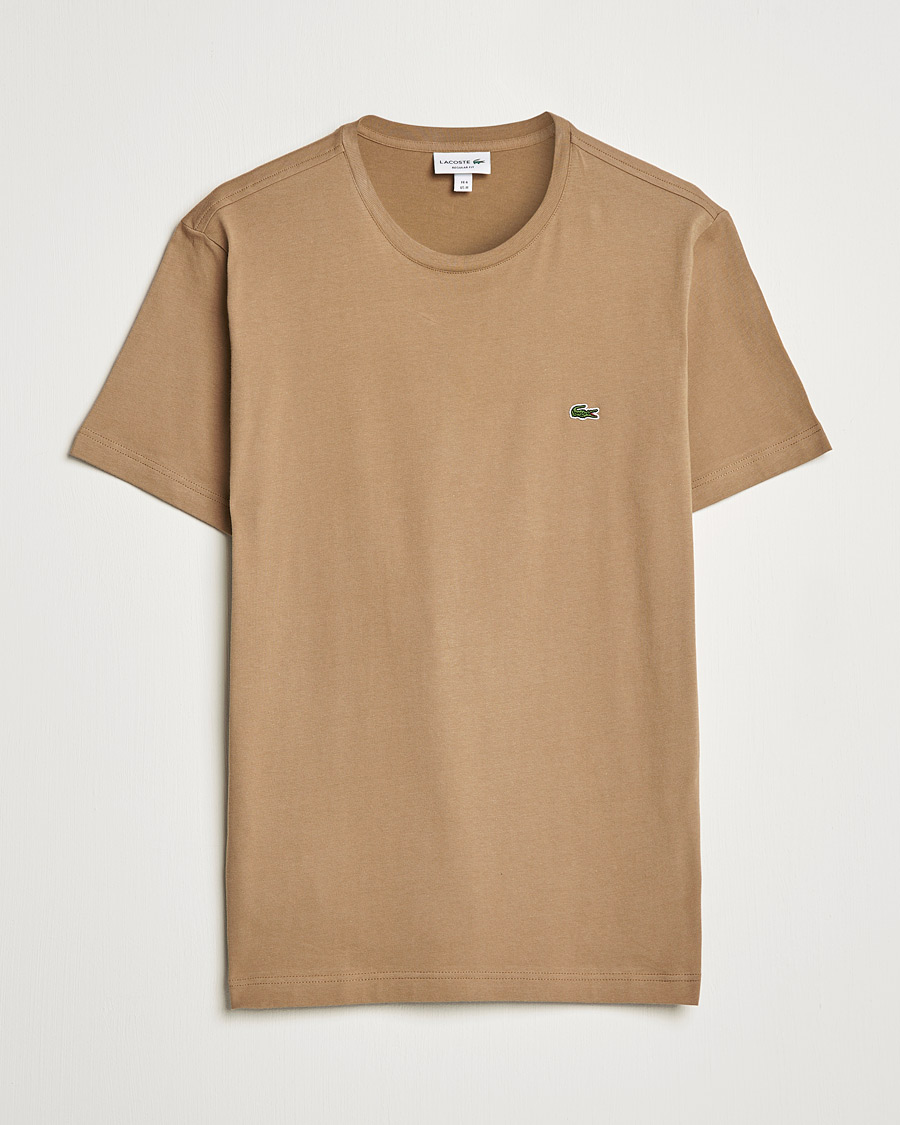 Herre | T-Shirts | Lacoste | Crew Neck Tee Leafy