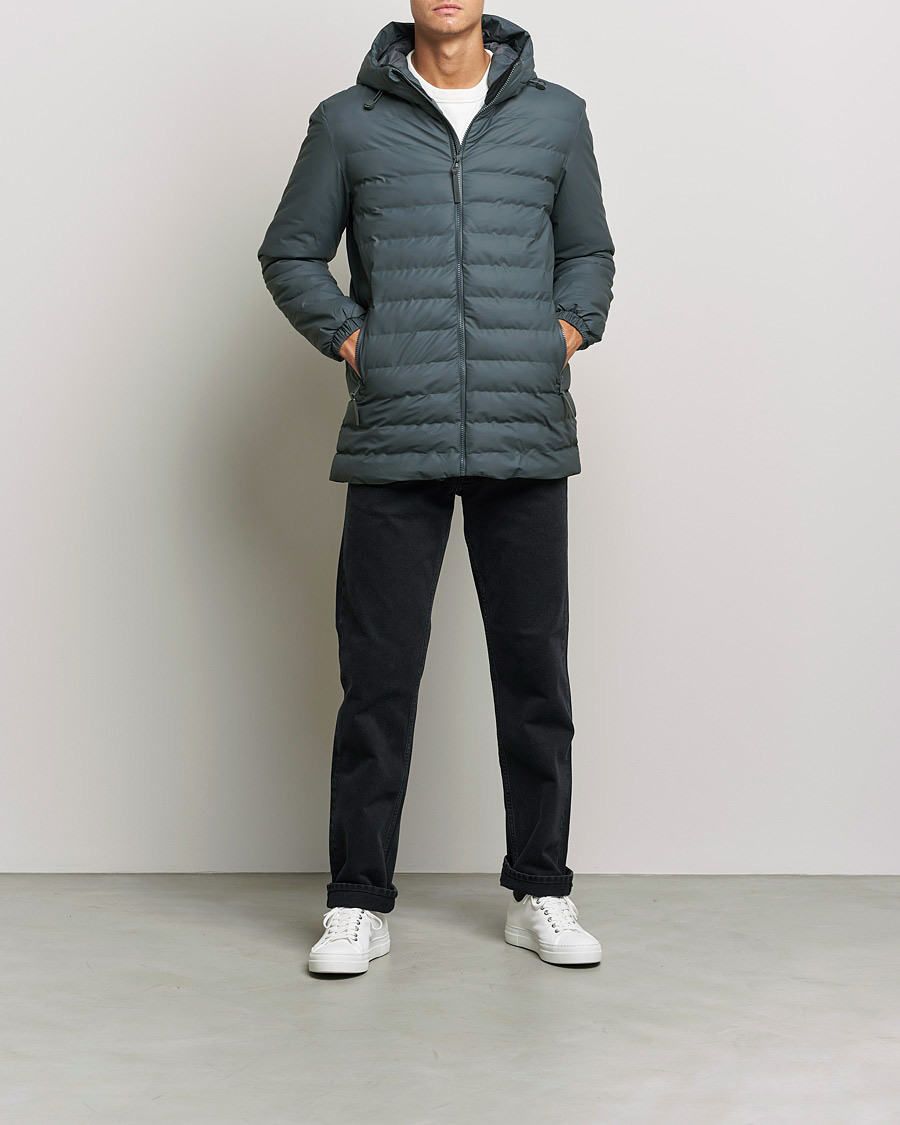 Herre | Jakker | RAINS | Trekker Hooded Jacket Slate Grey