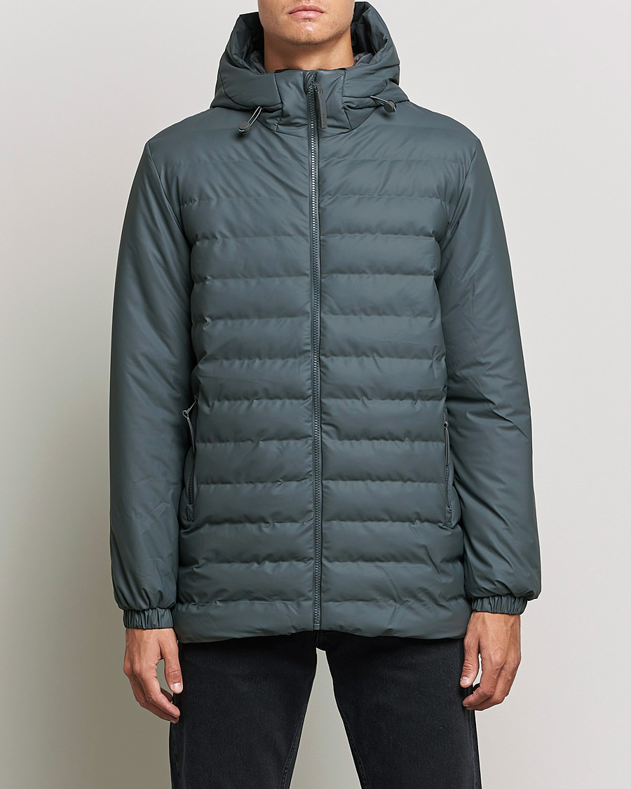 Herre | Jakker | RAINS | Trekker Hooded Jacket Slate Grey