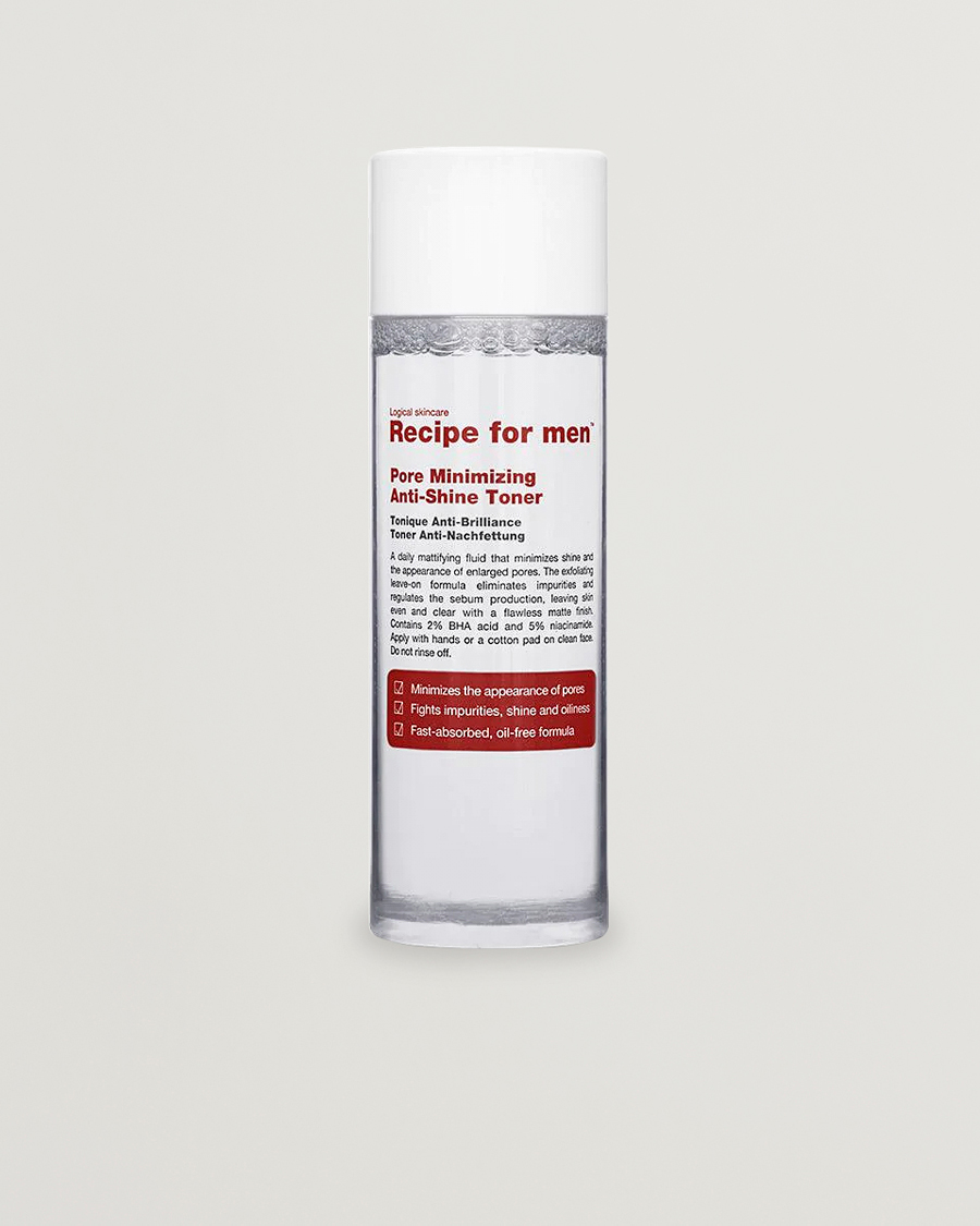 Herre | Hudpleie | Recipe for men | Pore Minimizing Anti-Shine Toner 100ml