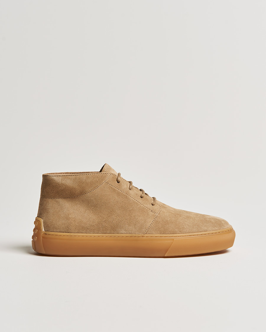 Herre | Tod's Casetta Chukka Boots Biscotto Suede | Tod's | Casetta Chukka Boots Biscotto Suede