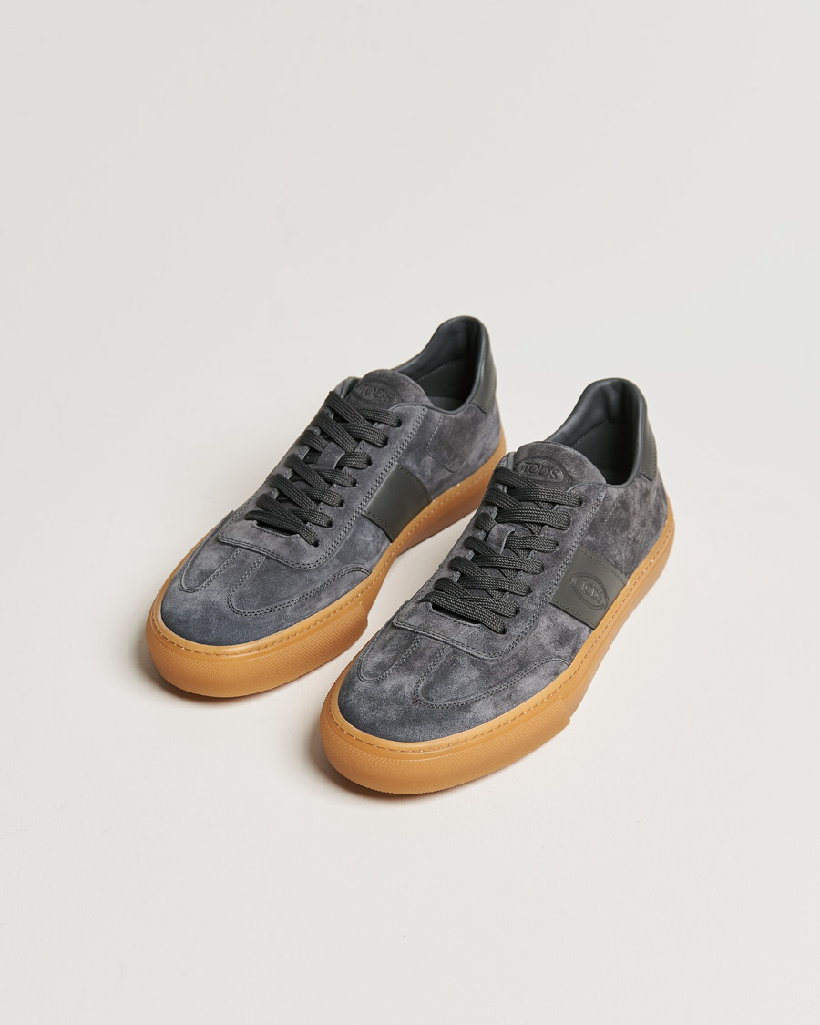 Herre |  | Tod's | Casetta Sneakers Dark Grey Suede