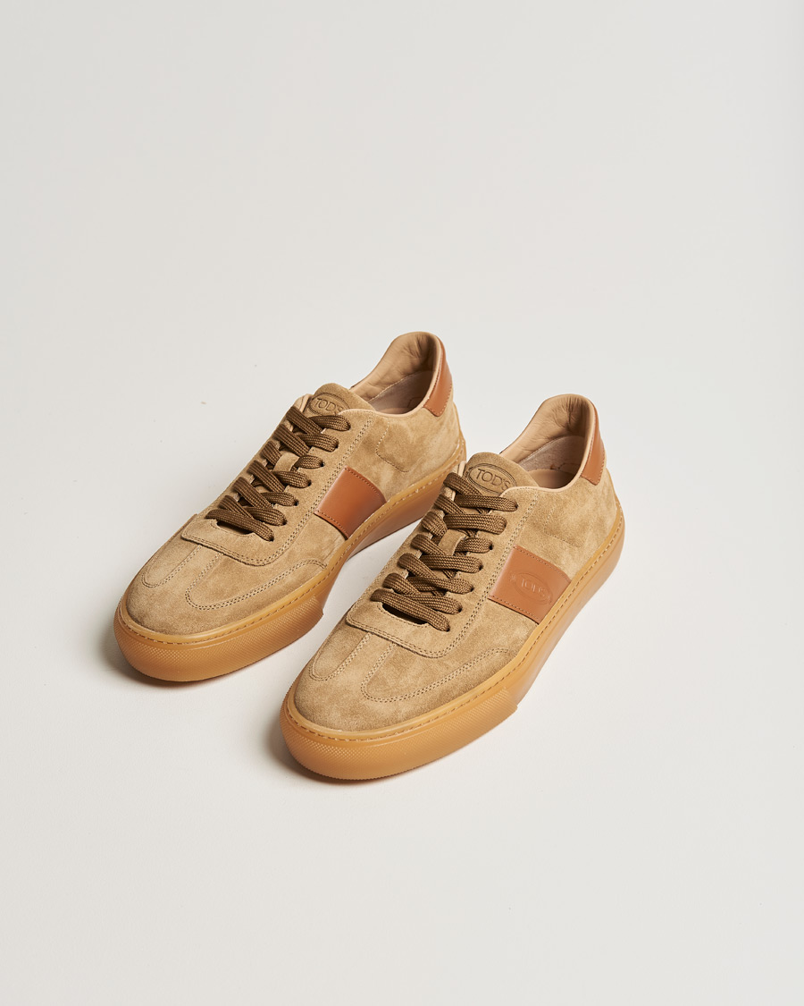 Herre |  | Tod's | Cassetta Sneakers Camel Suede