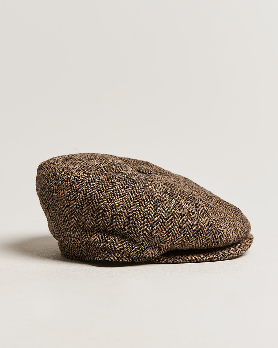 Herre | Lock & Co Hatters Tremelo Wool Cap Black Beige | Lock & Co Hatters | Tremelo Wool Cap Black Beige