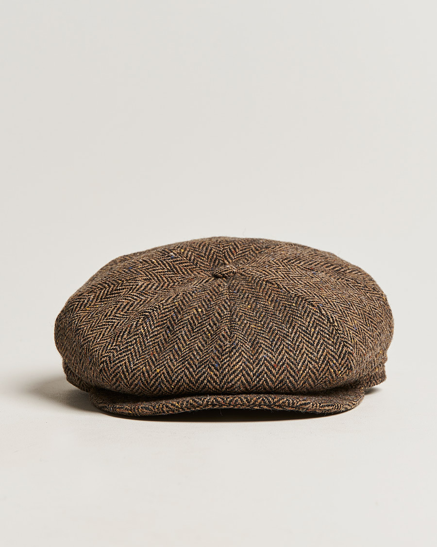 Herre | Lock & Co Hatters Tremelo Wool Cap Black Beige | Lock & Co Hatters | Tremelo Wool Cap Black Beige