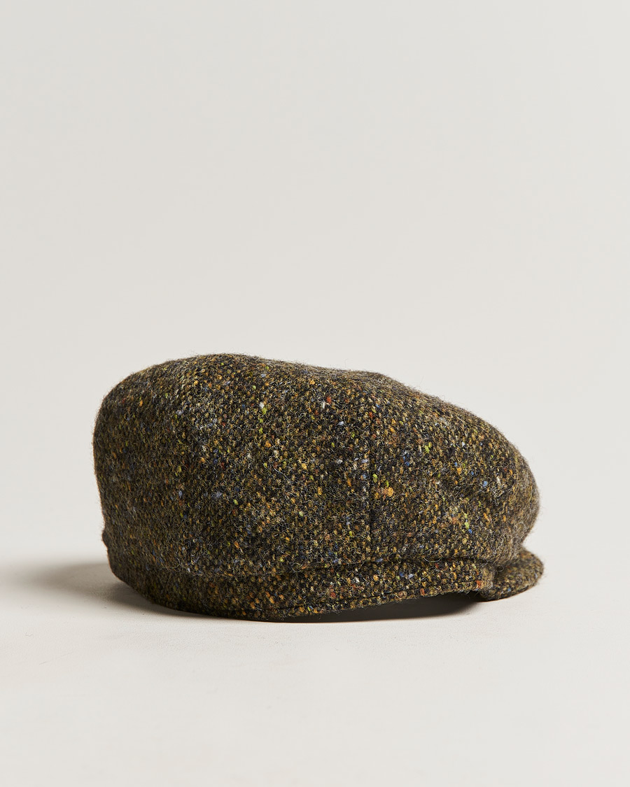 Herre | Lock & Co Hatters Tremelo Wool Cap Green | Lock & Co Hatters | Tremelo Wool Cap Green