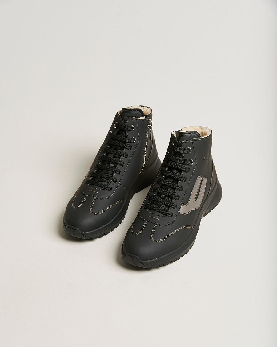 Herre |  | Bally | Darrel Fur Sneaker Black