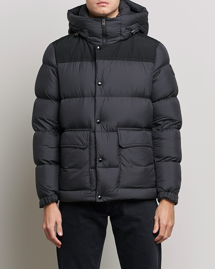 Herre | Jakker | Woolrich | Microfiber Sierra Padded Jacket Black