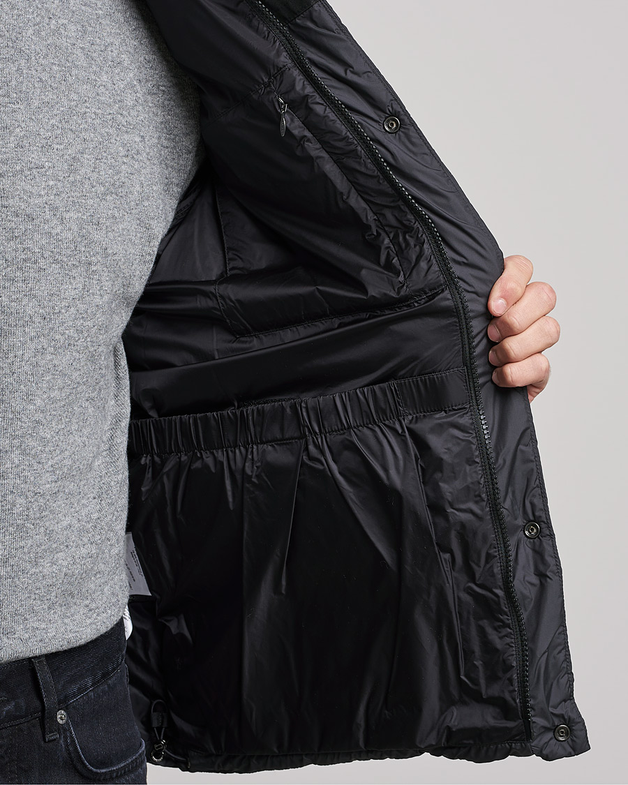 Herre | Jakker | Woolrich | Microfiber Sierra Padded Jacket Black