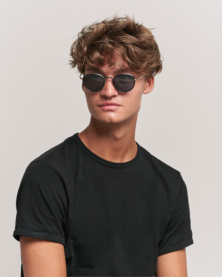 Herre | Contemporary Creators | Thom Browne | TB-S119 Sunglasses Black Iron
