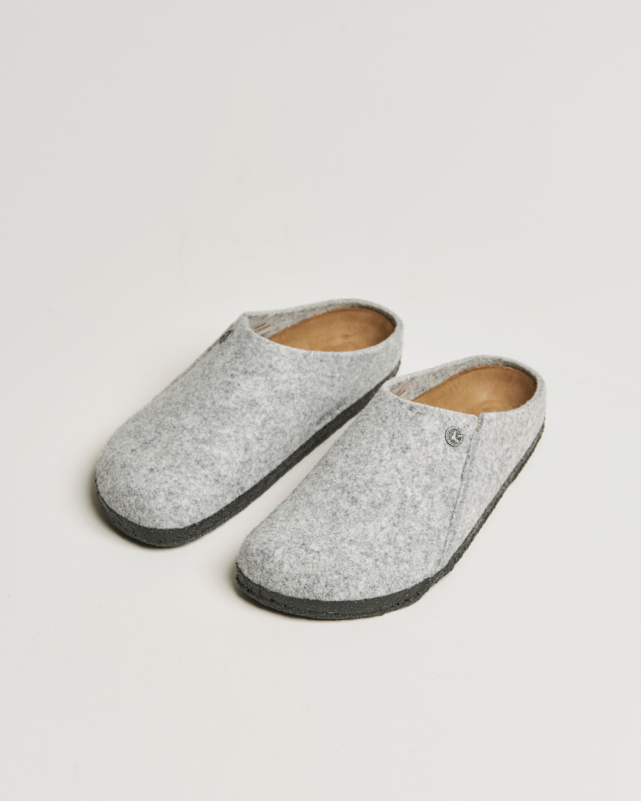Herre | Sandaler og tøfler | BIRKENSTOCK | Zermatt Wool Felt Light Grey