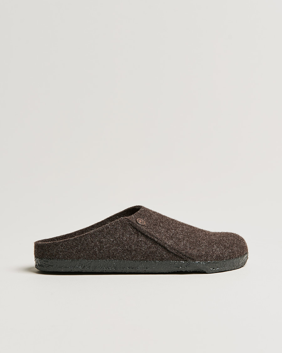 Herre | Sandaler og tøfler | BIRKENSTOCK | Zermatt Mocha Wool Felt
