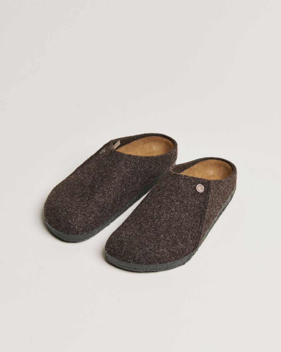 Herre | Sandaler og tøfler | BIRKENSTOCK | Zermatt Mocha Wool Felt