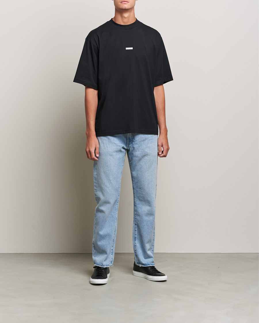 Herre | T-Shirts | Marni | Logo Applied T-Shirt Black