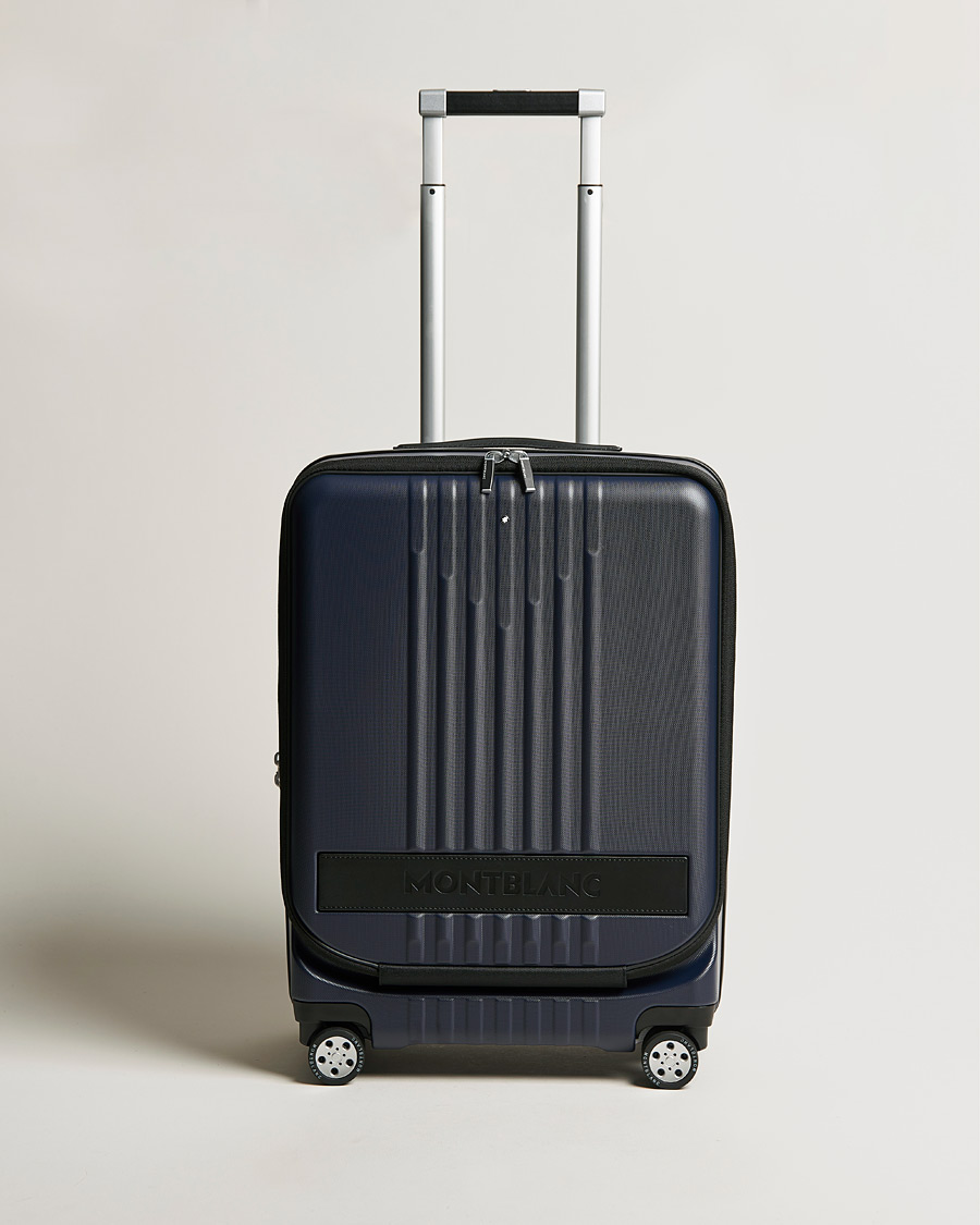 Herre | Vesker | Montblanc | Trolley Cabin w. Pocket 4 Wheels Blue