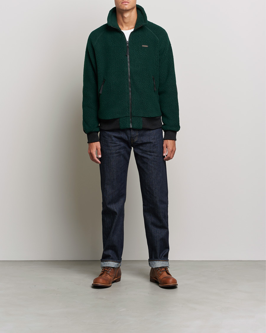 Herre | Gensere | Filson | Sherpa Fleece Jacket Fir