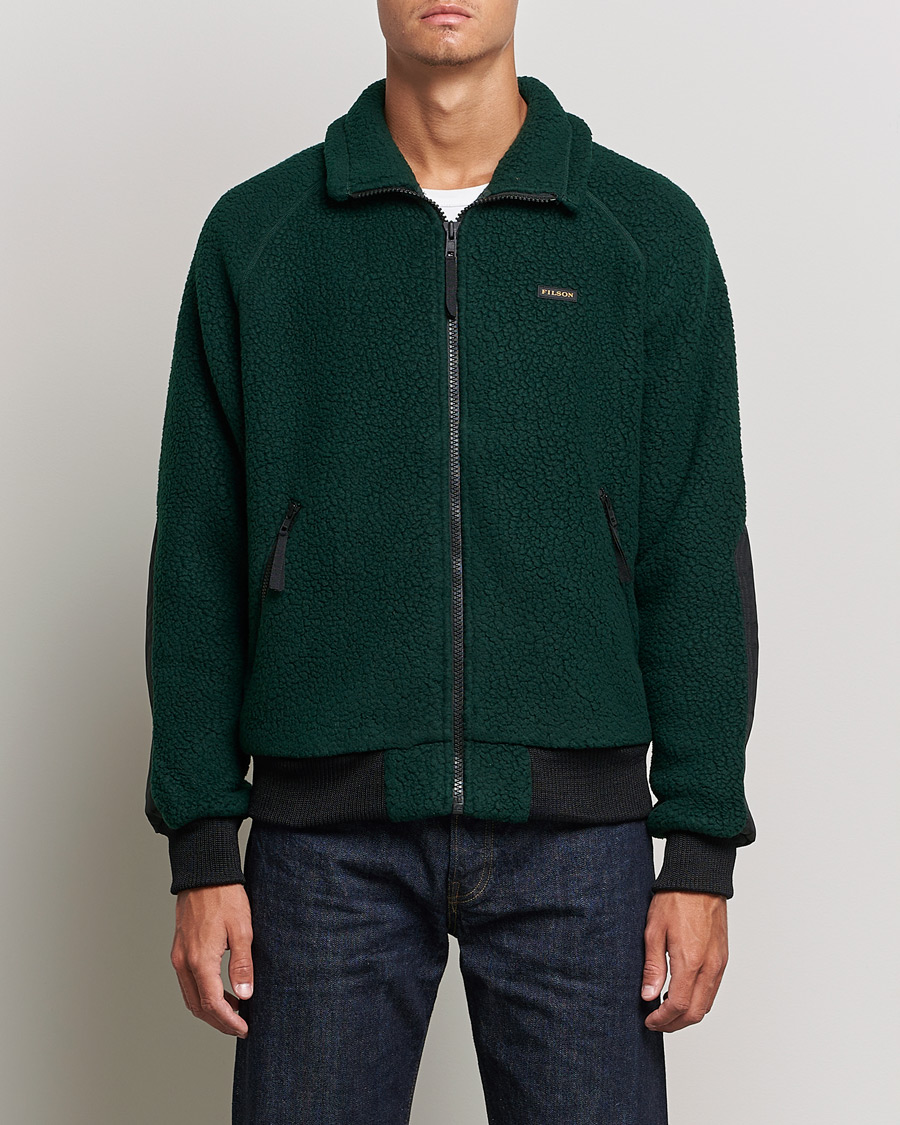 Herre | Gensere | Filson | Sherpa Fleece Jacket Fir