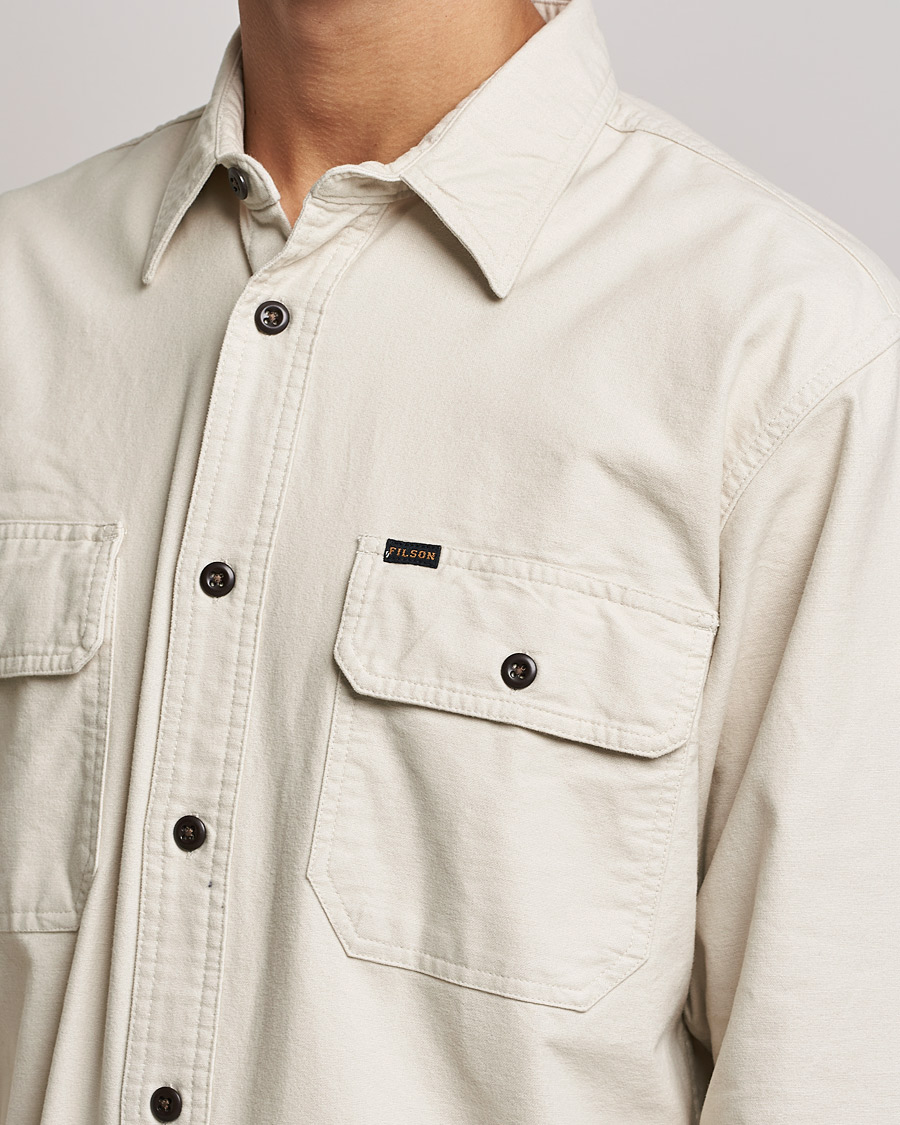 Herre | Skjorter | Filson | Field Flannel Shirt Natural