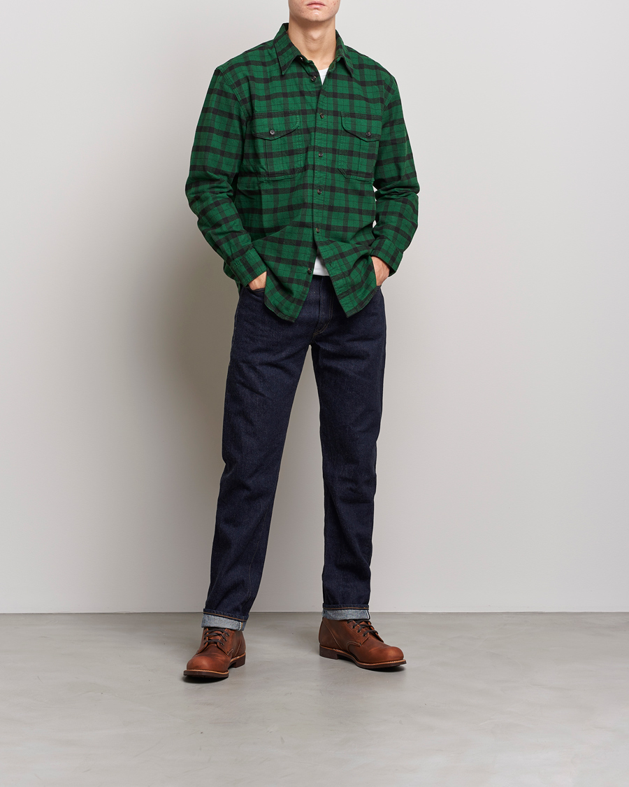 Herre | Skjorter | Filson | Alaskan Guide Shirt Bottle Green Black