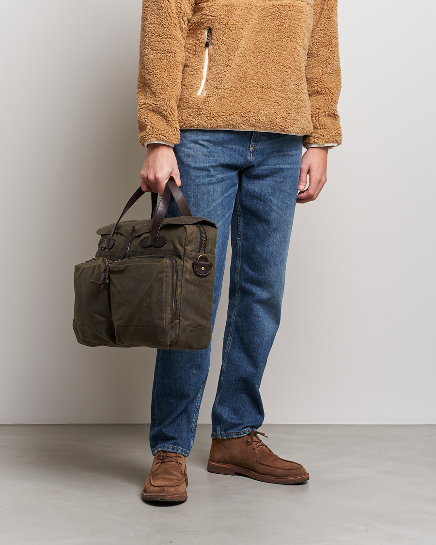 Herre | | Filson | 24-Hour Tin Briefcase Otter Green