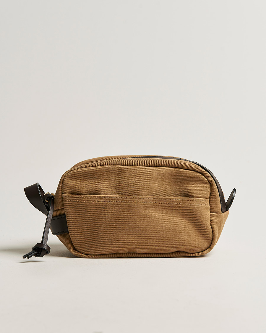 Herre | Vesker | Filson | Rugged Twill Travel Kit Tan