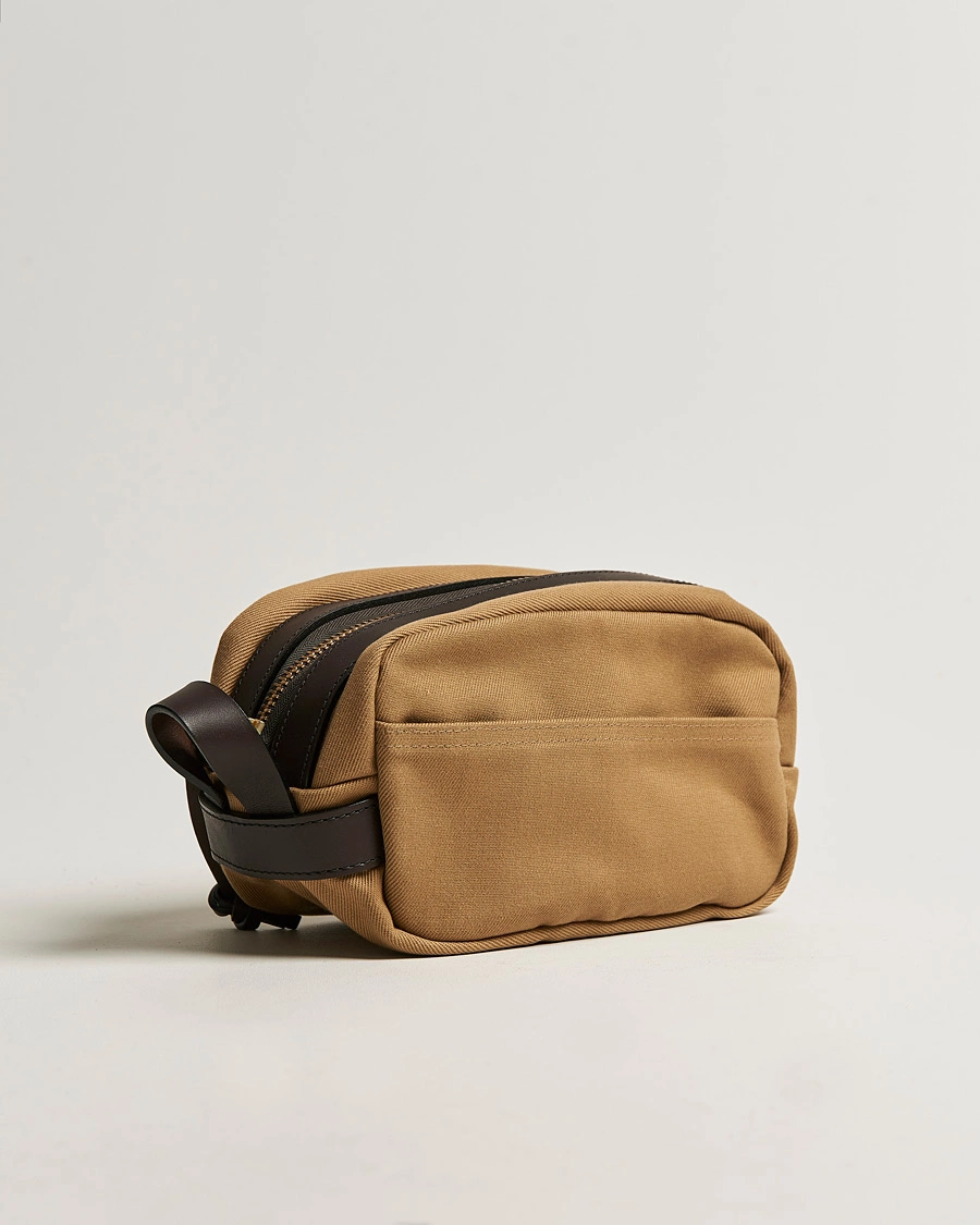 Herre | Vesker | Filson | Rugged Twill Travel Kit Tan